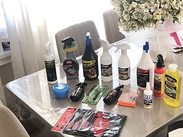 Avtoyumalar: Avtomobil baxımı üçün peşəkar kimyəvi vasitələr və aksesuarlar dəsti — 1