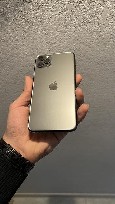 iphone 8 pro max qiymeti: IPhone 11 Pro Max, 256 GB, Space Gray, Zəmanət, Simsiz şarj, Face ID — 1