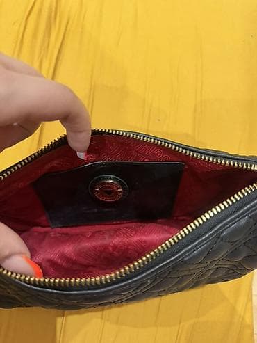 mektebli cantalar: Love Moschino qadın çantası - Model: quilted (kapitone tikişli) — 5