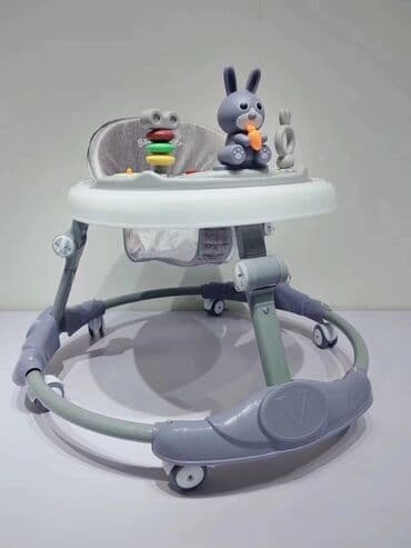 dovşan oyuncaq: Uşaq gəzdirici (baby walker) – dairəvi, yığcam və stabildir — 2