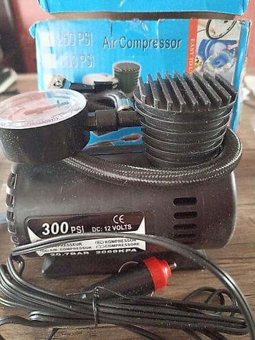 r15 tekerler: Avtomobil üçün 12V hava kompressoru – 300 PSI Xüsusiyyətlər: - — 1