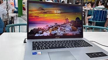 acer noutbuk: Acer Aspire 3 noutbuk - Ekran: 17.3", Full HD mat ekran - Prosessor — 8