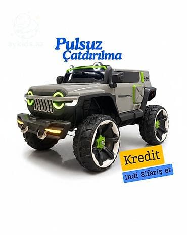 🚙 yeni nəsil 4x4 wn-502 elektrik uşaq jeepi – kiçik sürücülər üçün