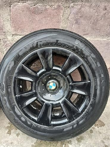 lider disk type 0: 4 ədəd komplekt təkər və disklər - Disklər: 15" BMW loqolu, çoxşüalı — 2