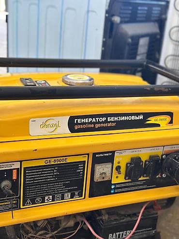 seyflərin satışı: Denzel GE-8900E benzin generator - Maksimal güc: 8500 W - Nominal — 1