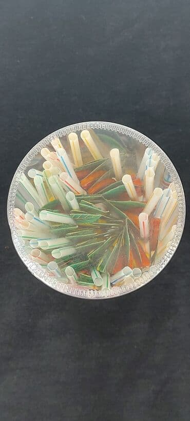 Yeni il oyuncaqları və bəzəkləri: Muxtalif Party kecirtmek ucun stol bezekleri. Koktel aksesuarlari — 13