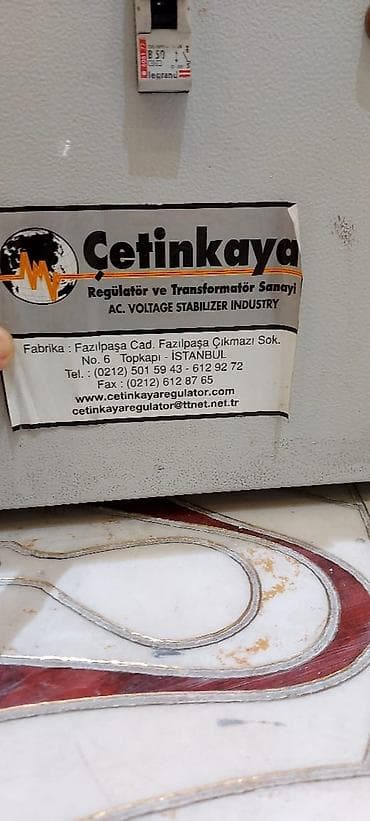Çetinkaya AC Gərginlik Stabilizatoru (Voltage Regulator) - — 3