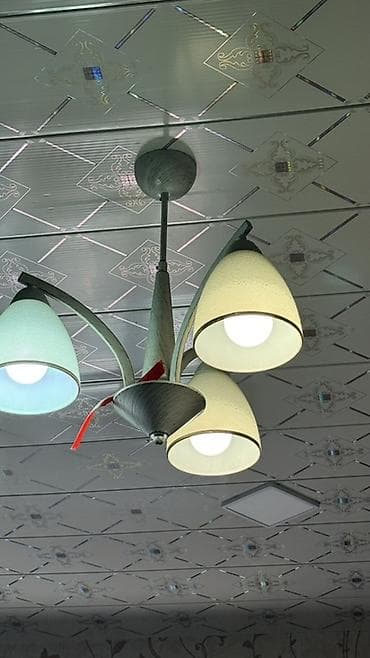 parca satisi: Çılçıraq, 3 lampa, Metal — 1