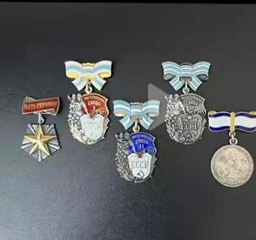 Aliram yaxsi qiymet Sovet dövrünə aid orijinal medal və ordenlər
