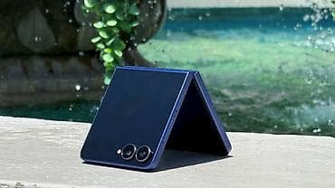 samsung note 07: Samsung Galaxy Z Flip7, 256 GB, rəng - Göy, Zəmanət — 2