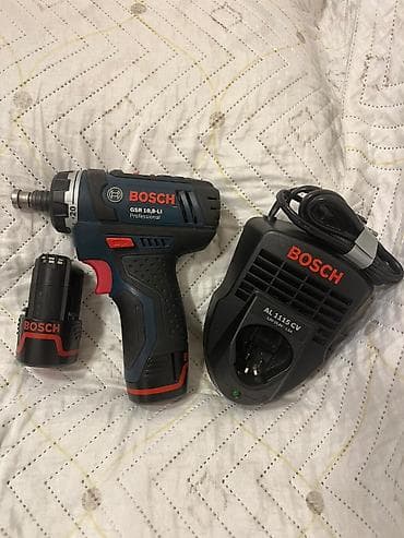 Bosch GSR 10,8-LI Professional akkumulyatorlu vintburğan. AZ is tirade — 3