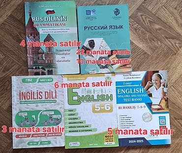 islenmis velosiped satisi: Dərs və imtahan hazırlığı üçün kitablar dəsti ⚠️KİTABLAR TƏCİLİ — 2