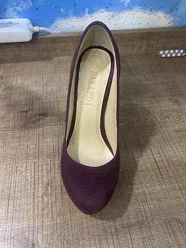 dəri uşaq krosovkaları: Ölçü: 36, rəng - Ağ, Yeni — 4