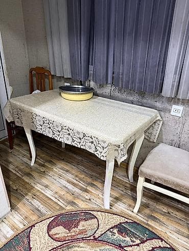 qaz balon: Hər şey daxil +soyuducu, qaz, aspirator, paltaryuyan, moyka. (sobadan — 4