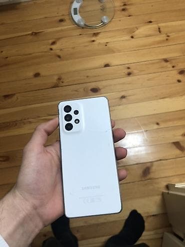 redmi note 13 pro qiyməti: Samsung Galaxy A53 5G, rəng - Ağ, Barmaq izi — 3