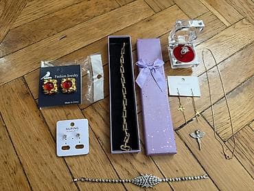 Zərgərlik dəstləri: Tek tekde satilir destde dest-25azn yenidirler qab daxil — 1