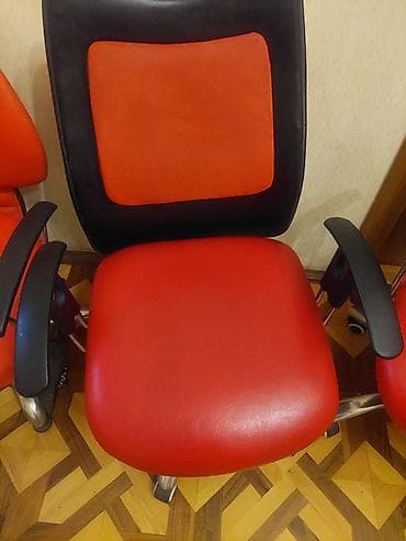 Ofis dolabları: Təkərli, Qolları tənzimlənmir, Süni dəri — 2