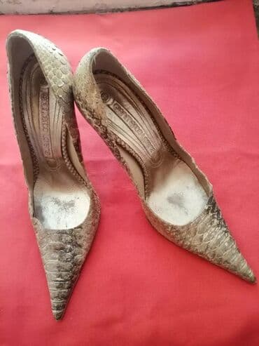 зеленые туфли: Туфли, Размер: 37, Б/у — 2