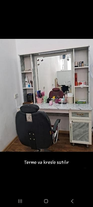 ev əşyalari instagram: Gözəllik salonu üçün mebel dəsti: - Termo masası (mermər naxışlı üst — 1