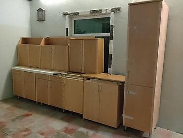 2 ci əl stullar: Mətbəx mebel dəsti – modul tipli - Material: ağac teksturalı — 1