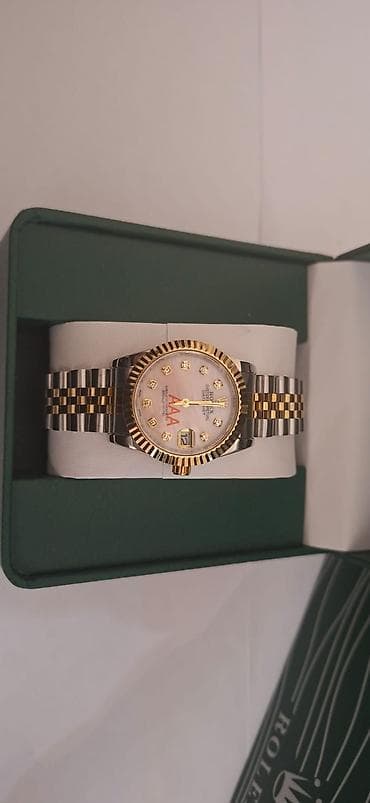 Aksesuarlar: Yeni, Qol saatı, Rolex, rəng - Ağ — 1