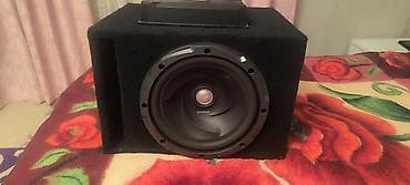 Kenwood subwoofer + Pepelx MD05 gücləndirici ilə komplekt -