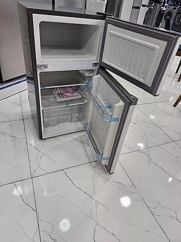 qapi zvanoku: Yeni 2 qapılı Soyuducu Satılır, rəng - Boz, Təkərli — 5