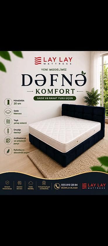 dosek matras satışı: Yeni, Sadə matras, İki nəfərlik — 2