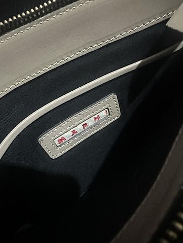 prada eynək: Marni dəri çiyin çantası - Material: hamar, yüksək keyfiyyətli — 2