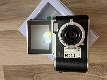 go pro camera: Rəng: qırmızı/qızılı korpus, retro dizayn Növ: kompakt rəqəmsal — 6