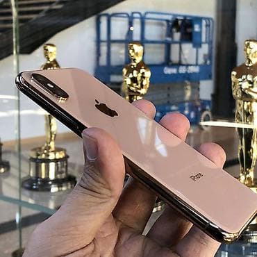 telefonlarin satisi: IPhone Xs, 256 GB, Qızılı, Simsiz şarj, Face ID — 1