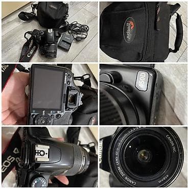 Canon EOS 450D DSLR fotoaparat dəsti - Kamera: Canon EOS 450D (12.2