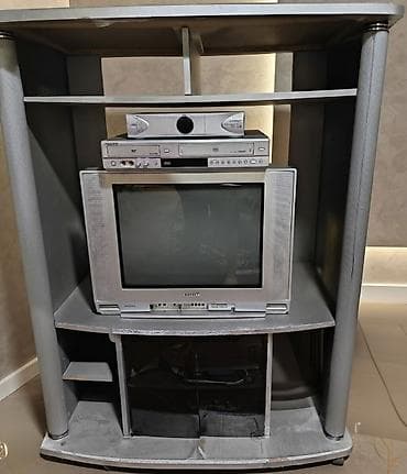tumbucka mebel: Klassik ev kinoteatri dəsti Tərkibi: - Toshiba kineskop TV (gümüşü — 1