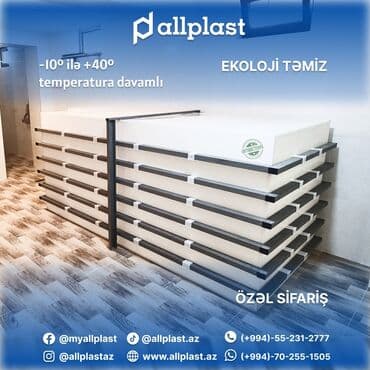 Bak, Plastik, 1500 l l, Yeni, Ünvandan götürmə, Ödənişli çatdırılma