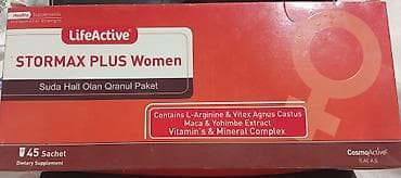 luc saat: LifeActive STORMAX PLUS Women – suda həll olan qranul paket Məhsul — 1