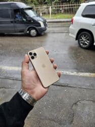 жёсткий диск новый: IPhone 11 Pro, 64 GB, Matte Gold, Barmaq izi, Face ID — 3