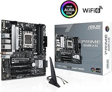 pc 3: Yeni ✅ Rəsmi Zəmanət ✅ Çatdırılma ✅ 🖥 YENİ! Asus Prime B650M-A AX WIFI — 8