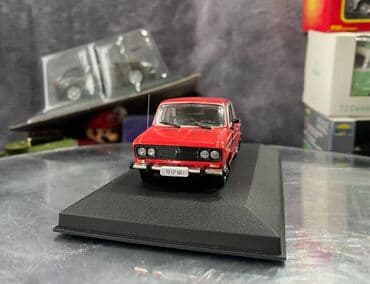 xrustal vaz: Коллекционная модель LADA 2106 dark red 1980 AutoBahn Bauer Art. — 7