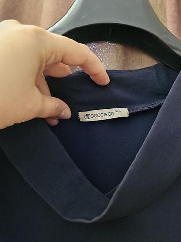 Повседневное платье, Миди, 5XL — 2