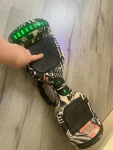 samovar 10 litre: Elektrikli hoverboard (self-balans skuter) - Dizayn: Qraffiti naxışlı — 2