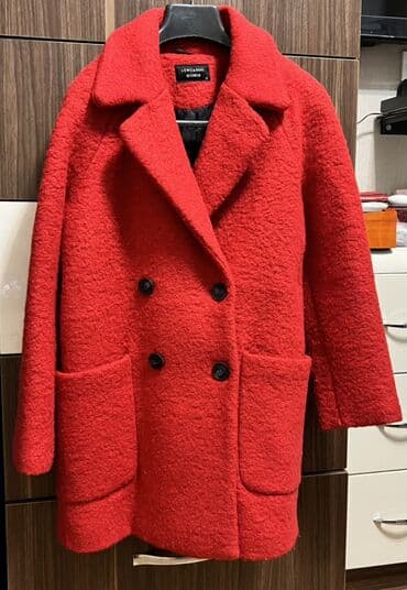 Palto, Lc Waikiki, rəng - Qırmızı