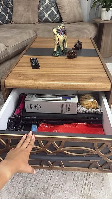 Düz masa, Açılmayan, Təkərsiz, Teksturalı laminat, Zəmanətsiz — 4