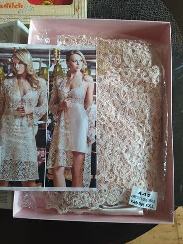 gece koynekleri: Tezedirler. Desmal naboruda, Gece geyim dəstləri de — 2