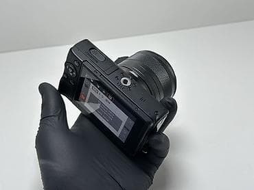 mini kamera satışı: Canon EOS M100 güzgüsüz fotoaparat + Canon EF‑M 15‑45mm f/3.5‑6.3 IS — 4