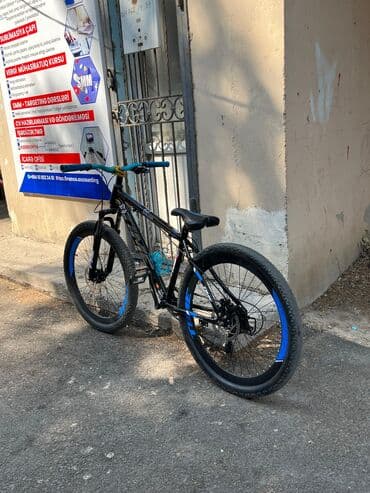 велосипеды с надувными колесами: Б/у Горный велосипед 26", скоростей: 21, Платная доставка — 6