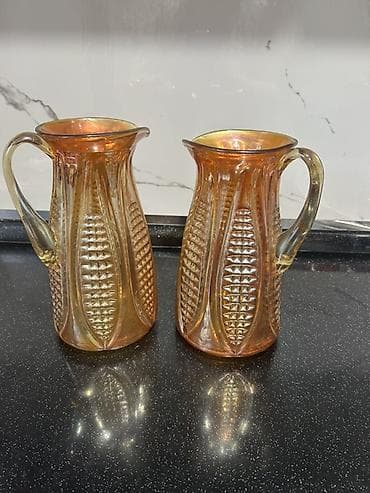 kasa qablar: Rəng - Qızılı, Şüşə, 2, 1 l — 2