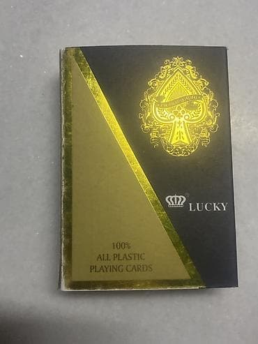 gitara simi: Ciddi Alıcılara endirim var! Məhsul: LUCKY 100% plastik oyun kartları — 4