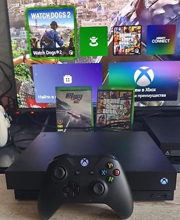usb hard disk satilir: Xbox One X 1tb ideal vəziyyətdədir. Oyunlar verilir GTA5; NFS ; WATCH — 1