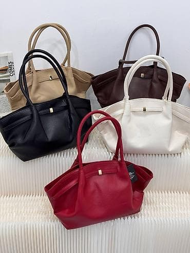 Qadın əl çantası – klassik tote modeli - Material: teksturalı süni lalafo.az -da Qadın əl çantası – klassik tote modeli - Material: teksturalı süni