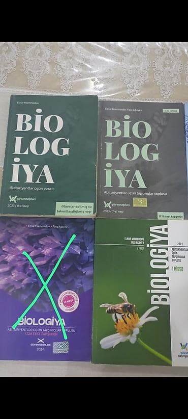 informatika dim toplu 2025 pdf: Biologiya Testlər 11-ci sinif, Güvən, 2-ci hissə, 2023 il — 2